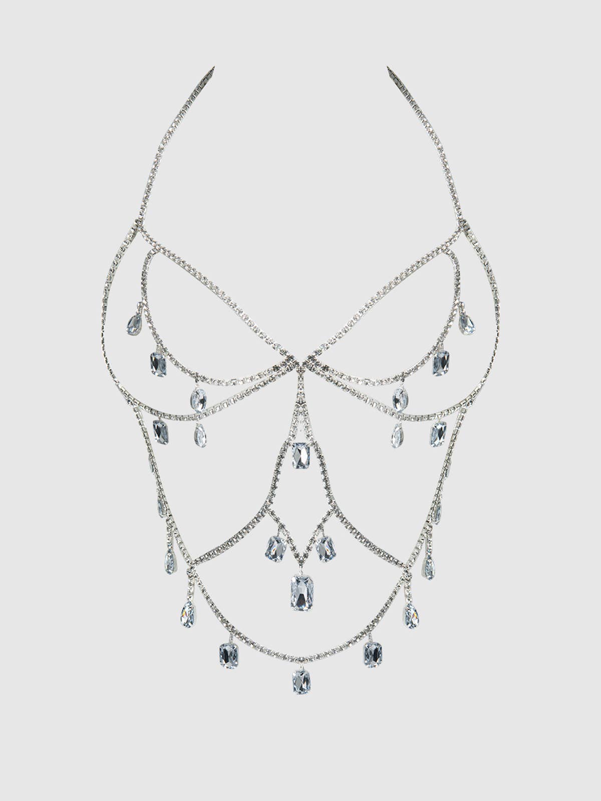 Oversized Rhinestone Top Lingerie by House of Desire- The Nookie