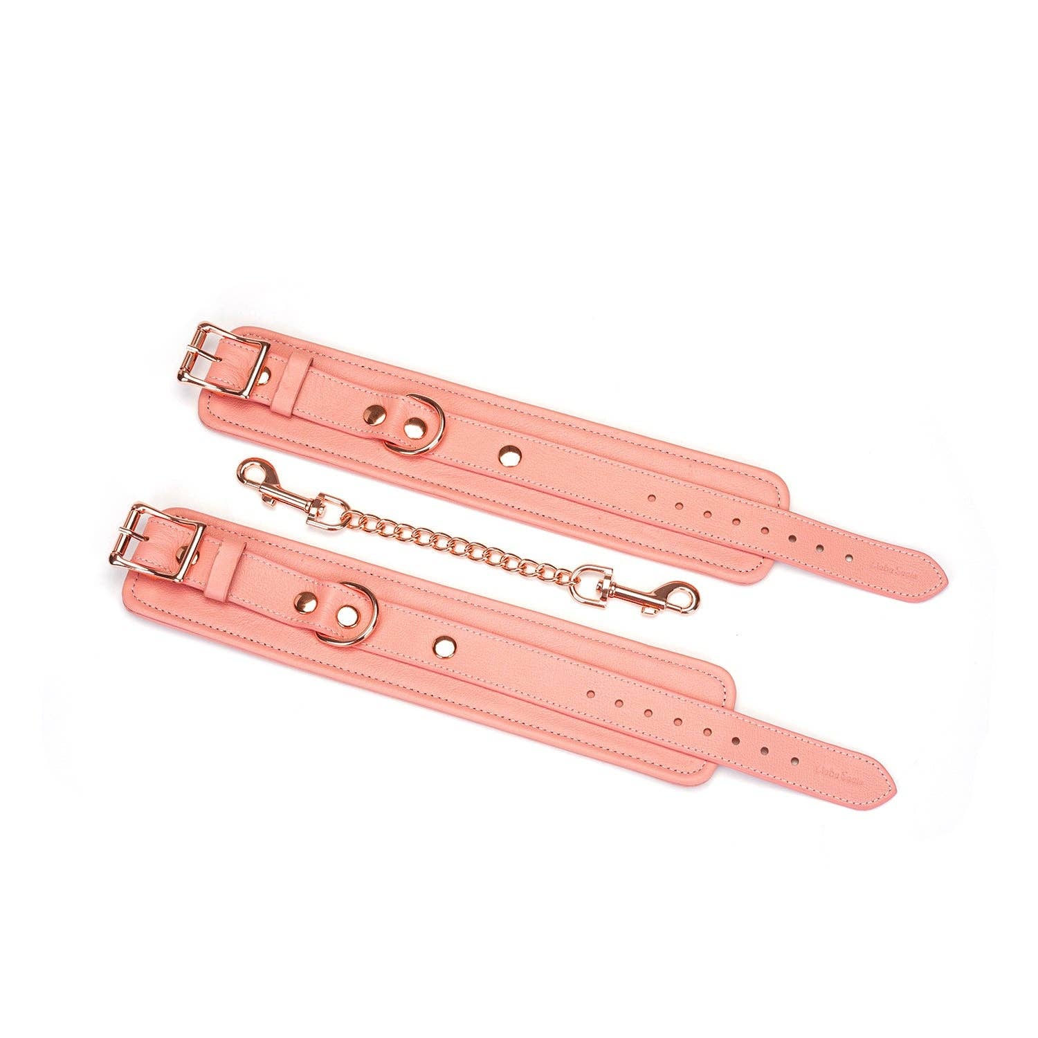 Pink Dream Leather Ankle Cuffs Kink by Liebe Seele- The Nookie