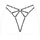 Frisson Harness Panty Black Lingerie by Monique Morin Lingerie- The Nookie