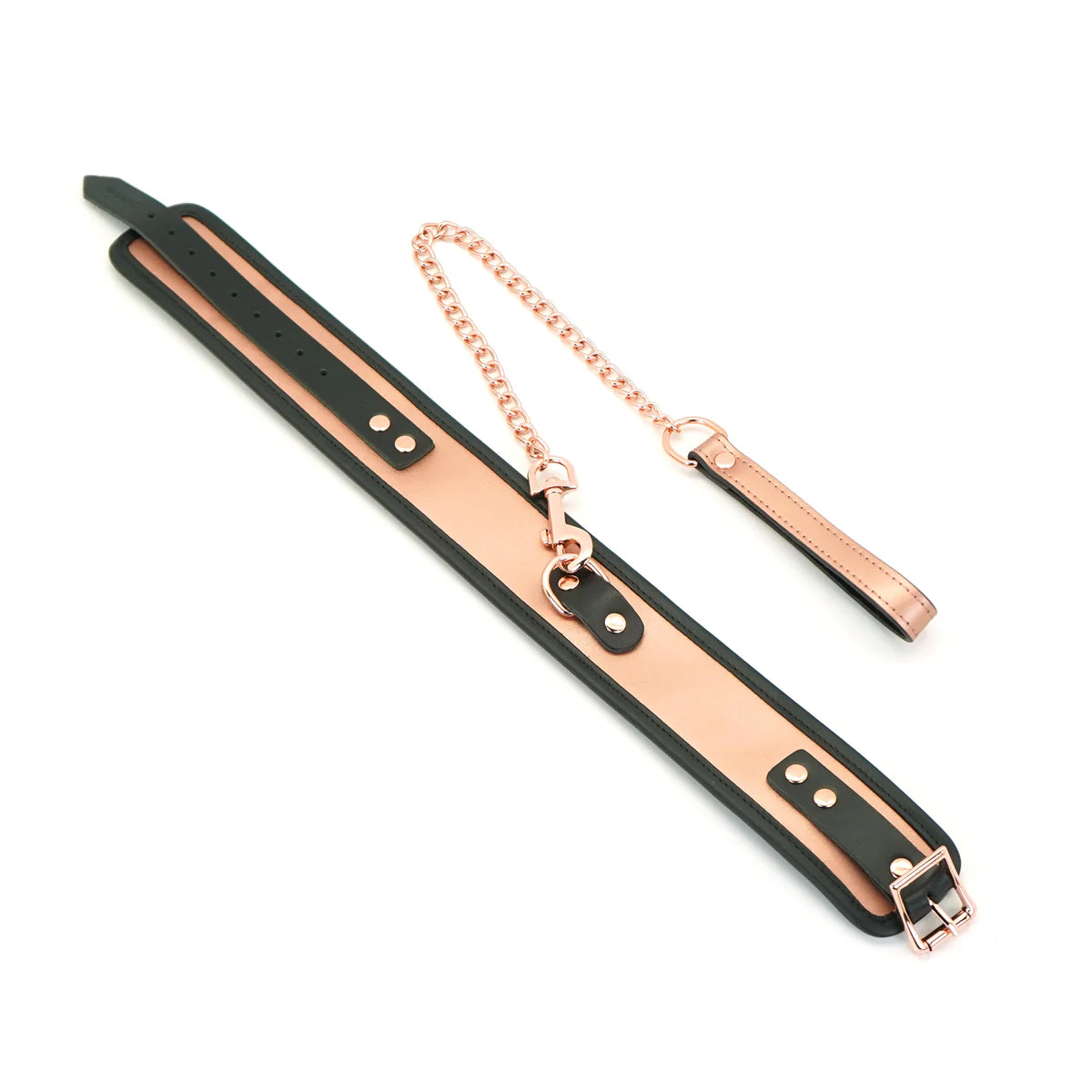 Rose Gold Memory Collar and Leash Kink by Liebe Seele- The Nookie