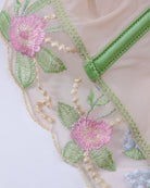 Doll Floral Embroidered Bodysuit Lingerie by Kilo Brava- The Nookie