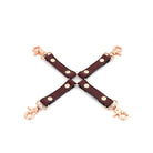 Wine Red Leather Hogtie Kink by Liebe Seele- The Nookie