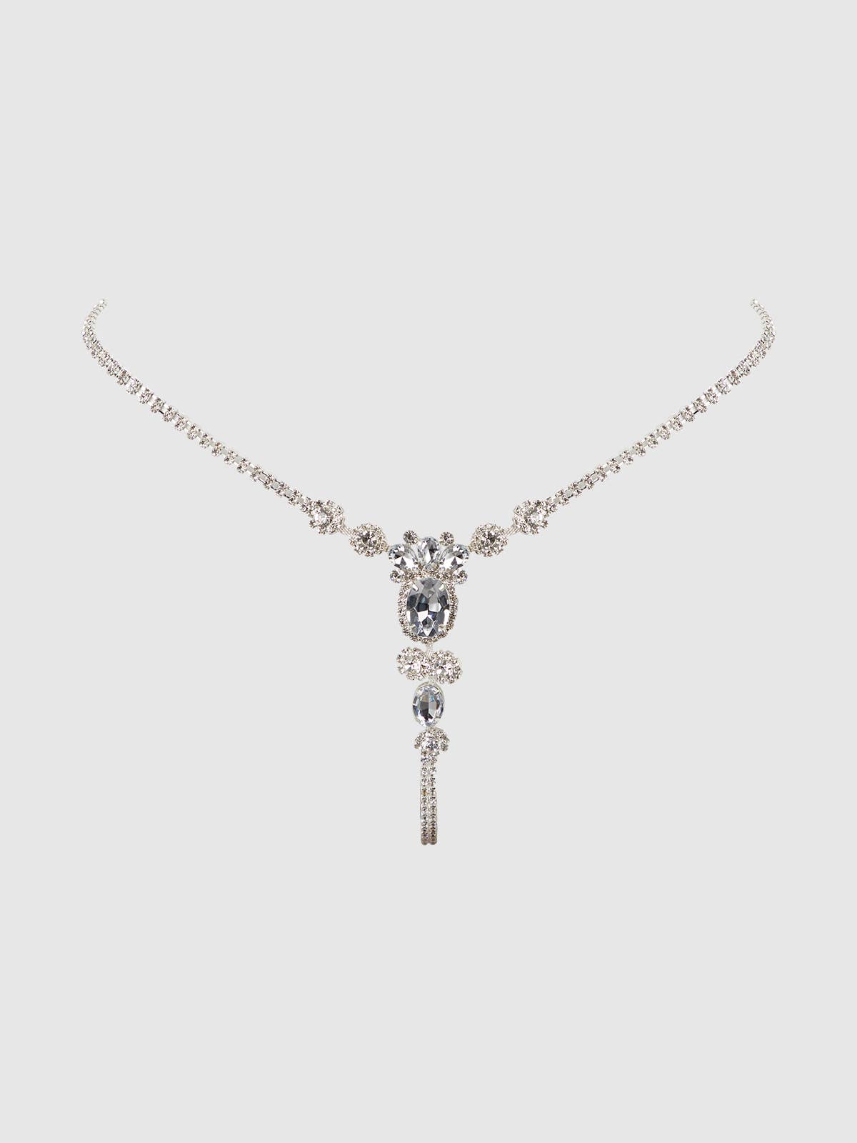 Ornate Rhinestone G-string Lingerie by House of Desire- The Nookie