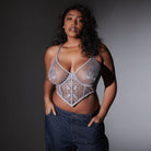 Verona Bodice in Mercury Lingerie by Thistle & Spire- The Nookie