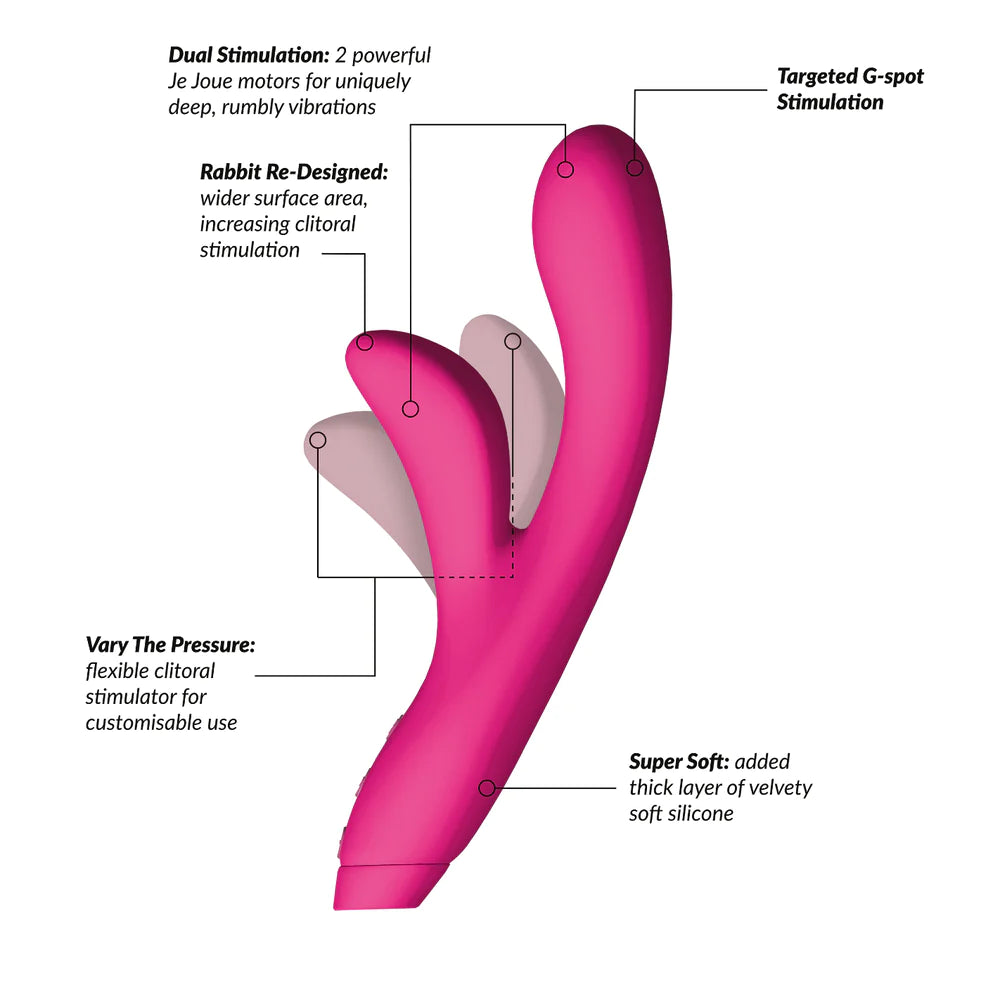 Hera Rabbit Vibrator by Je Joue- The Nookie