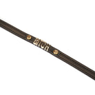 Black Italian Leather BITCH Choker Kink by Liebe Seele- The Nookie