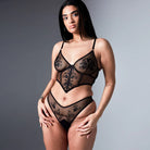 Verona High Leg Thong Lingerie by Thistle & Spire- The Nookie