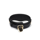 Dark Secret Black Deluxe Curved Collar with Lock Kink by Liebe Seele- The Nookie