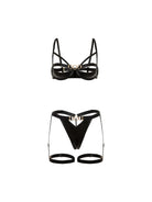 Fetish Please Me Cage Bra Set Lingerie by Oh La La Cheri- The Nookie