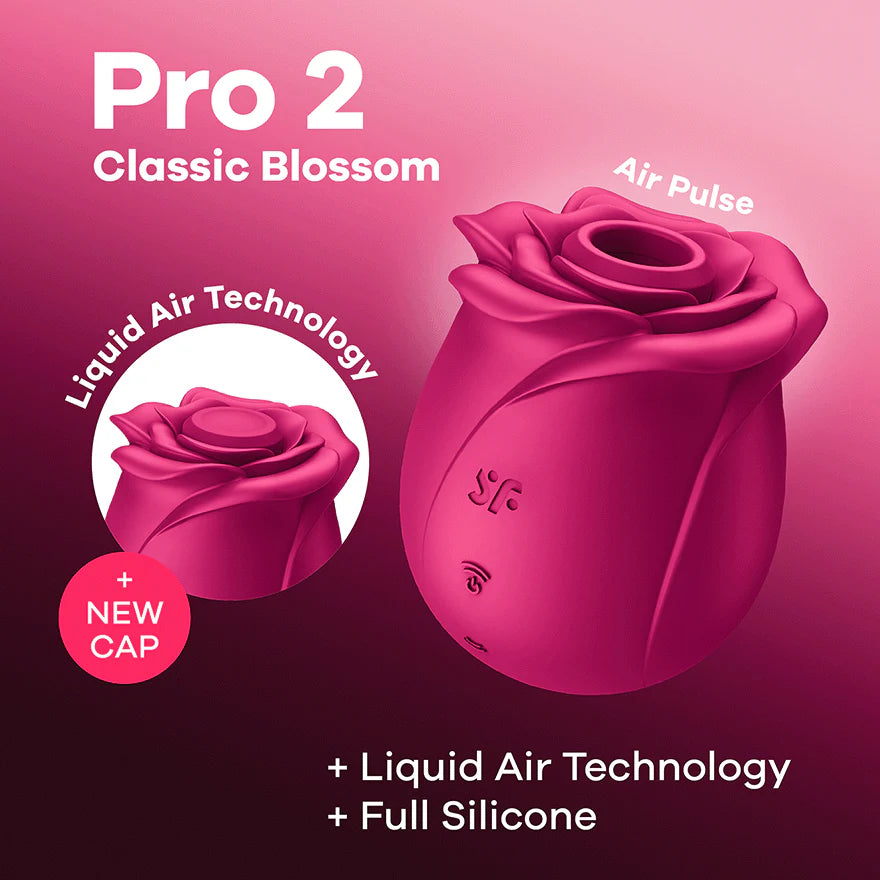 Satisfyer Pro 2 Classic Blossom Vibrator by Satisfyer- The Nookie