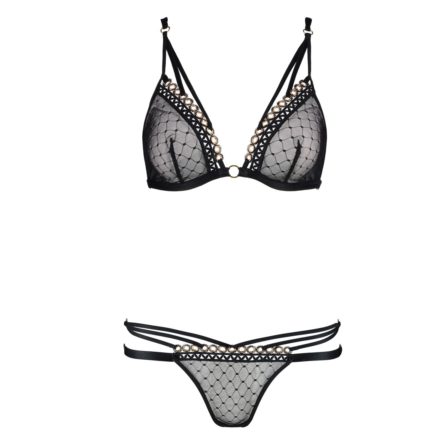 Hot Tension Set Lingerie by Aubade- The Nookie