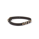 Black Italian Leather SEXY Choker Kink by Liebe Seele- The Nookie