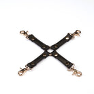 Dark Candy Black Vegan Leather Hogtie Kink by Liebe Seele- The Nookie