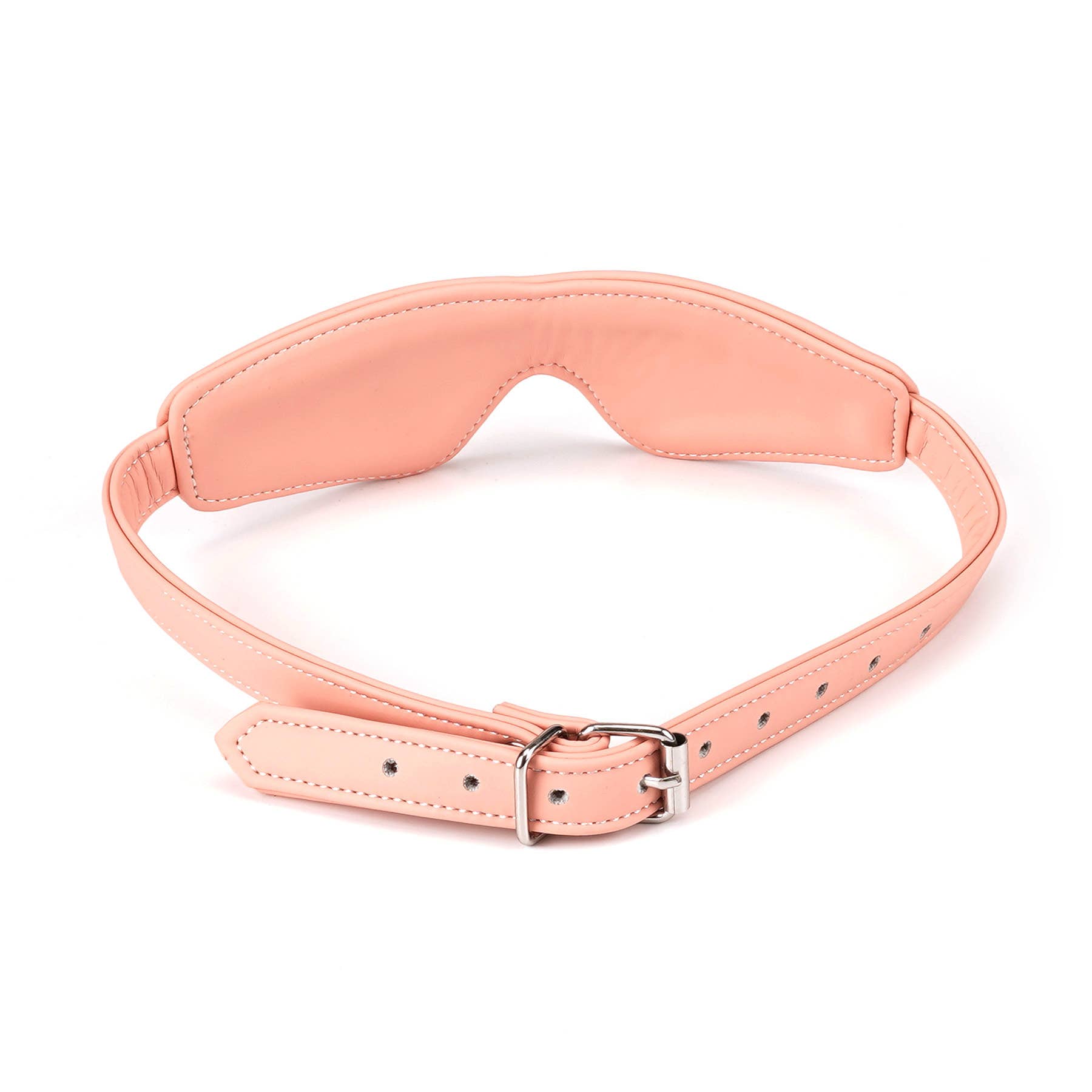 Dark Candy Pink Vegan Leather Blindfold Kink by Liebe Seele- The Nookie