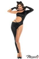 Sultry Panther Four-Piece Set Lingerie by Mapalé- The Nookie