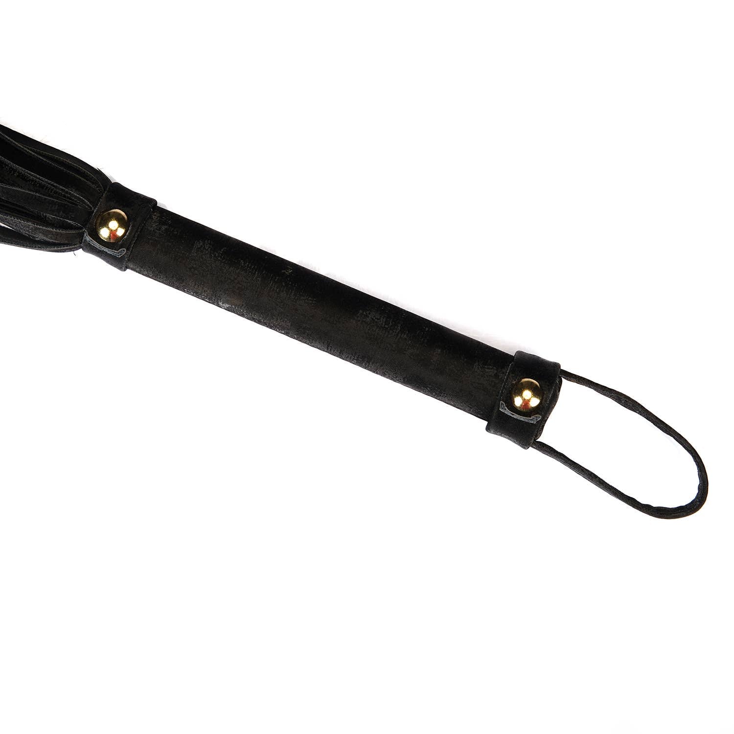 Boudoir Amor Black Vegan Flogger Kink by Liebe Seele- The Nookie