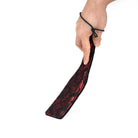 Victorian Garden Vegan Lace and Velvet Paddle Kink by Liebe Seele- The Nookie