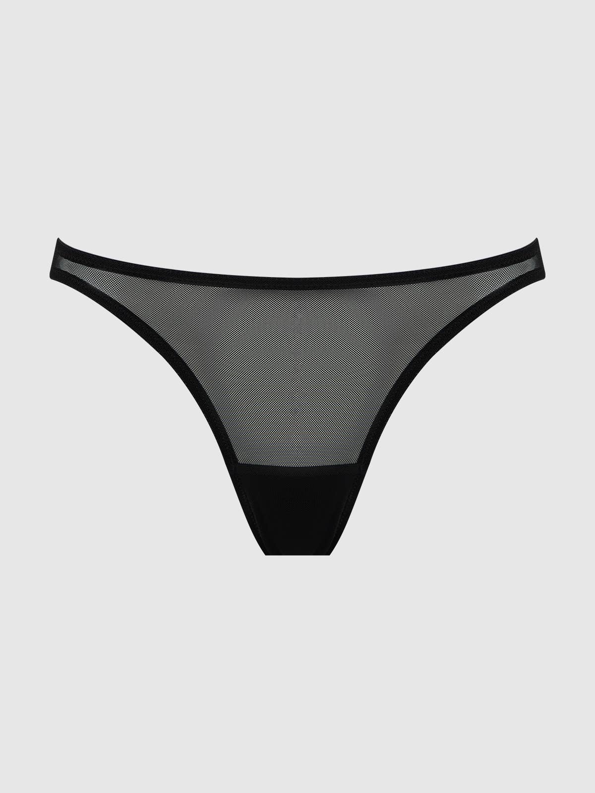 Eve Mesh & Chain Open Back Hipster Lingerie by House of Desire- The Nookie