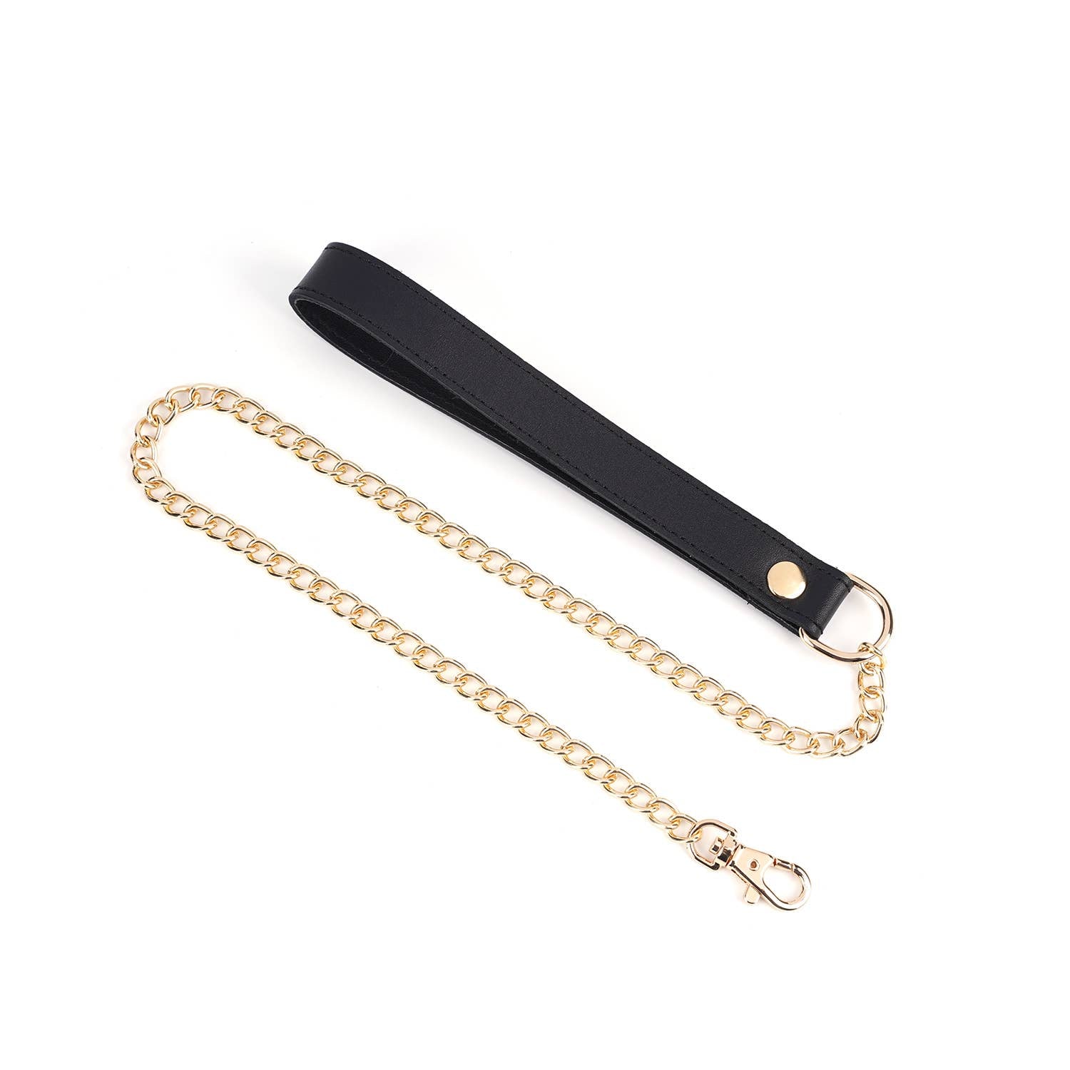 Black Leather Floral Collar with Leash Kink by Liebe Seele- The Nookie