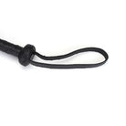 Demon's Kiss Black Leather Braided Bull Whip/ Horse Whip Kink by Liebe Seele- The Nookie
