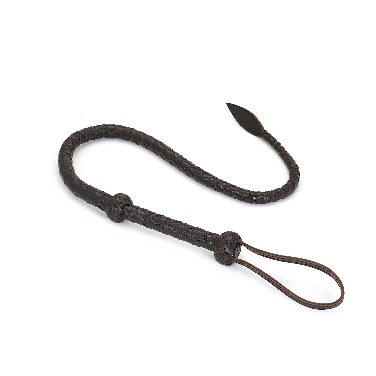 Wild Gent Brown Lamb Leather Whip Kink by Liebe Seele- The Nookie