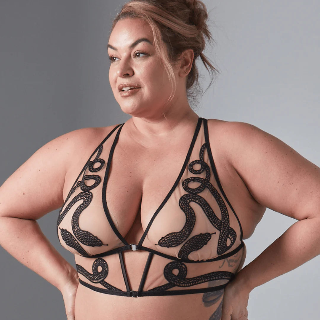 Medusa Bralette in Butterscotch Lingerie by Thistle & Spire- The Nookie