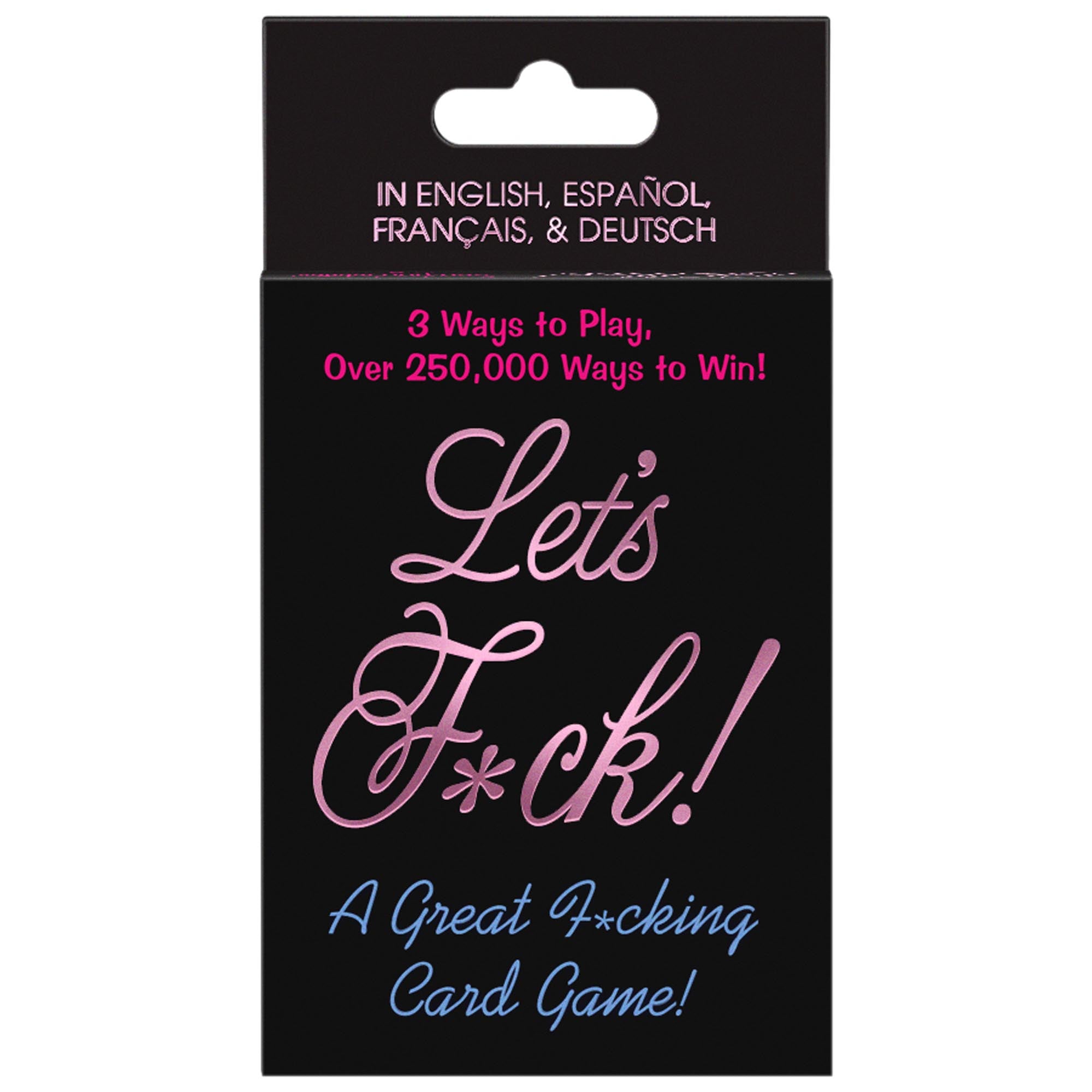 Let's F*ck Card Game Game by Kheper Games- The Nookie