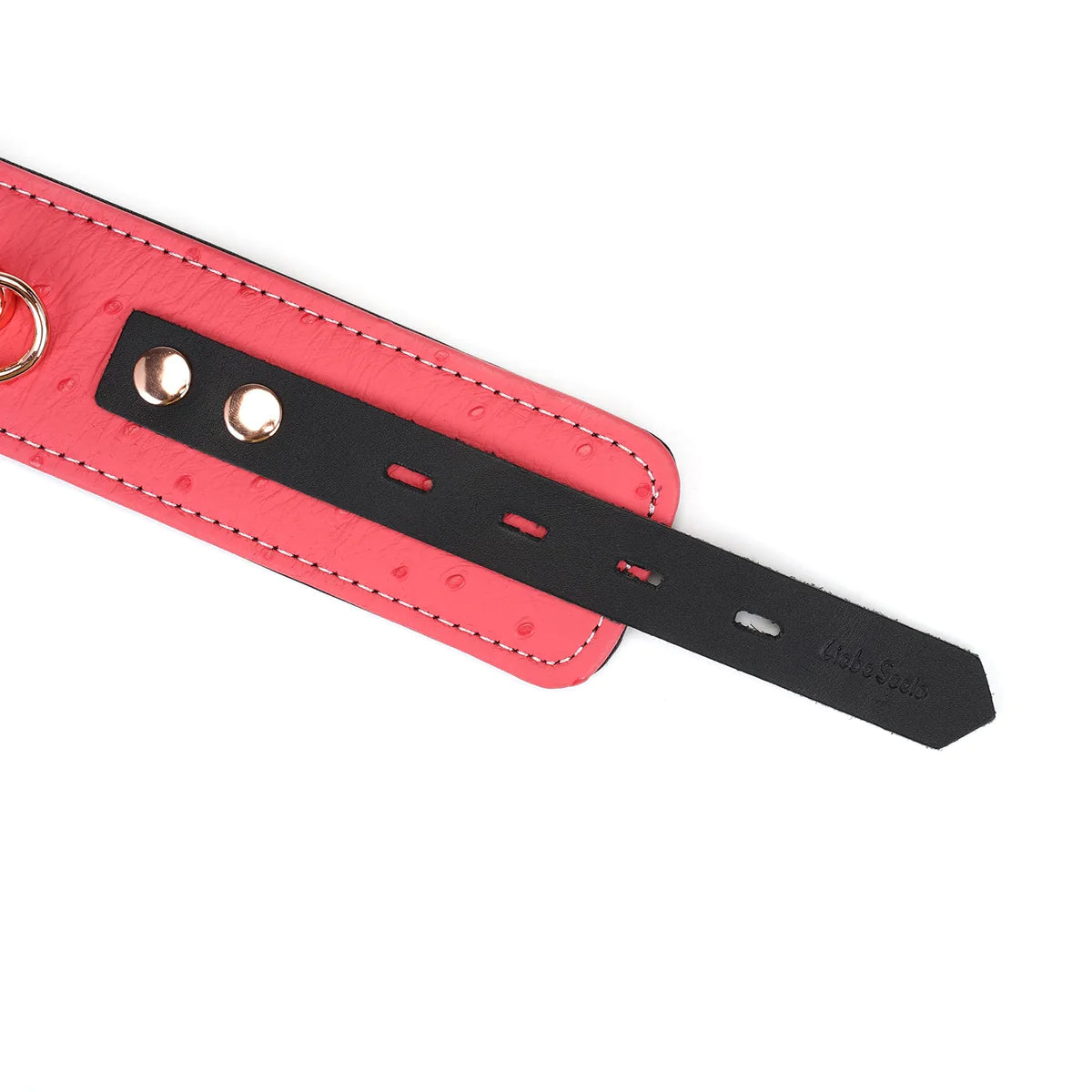 Angel's Kiss Cherry Blossom Leather Wrist Cuffs Kink by Liebe Seele- The Nookie