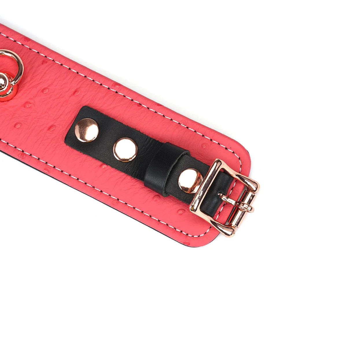 Angel's Kiss Cherry Blossom Leather Wrist Cuffs Kink by Liebe Seele- The Nookie