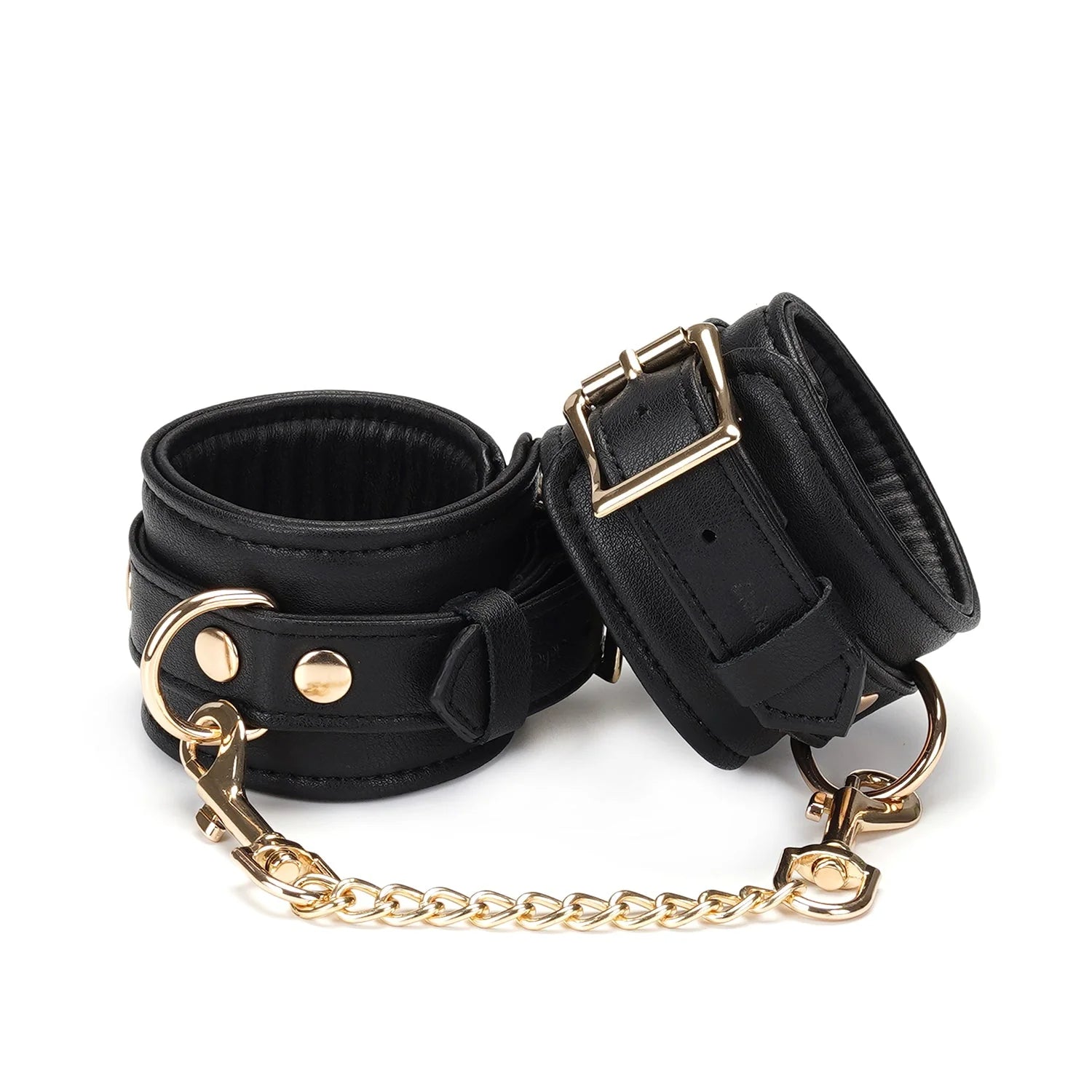 Dark Secret Leather Handcuffs Kink by Liebe Seele- The Nookie