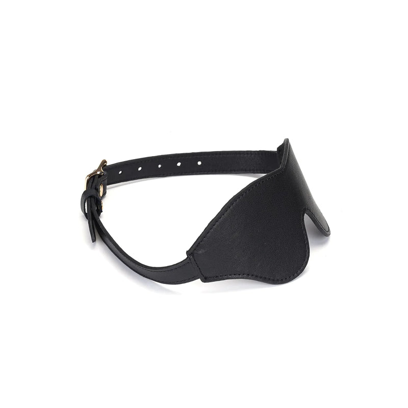  Dark Secret Leather Blindfold Kink by Liebe Seele- The Nookie