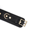 Dark Secret Leather Ankle Cuffs Kink by Liebe Seele- The Nookie