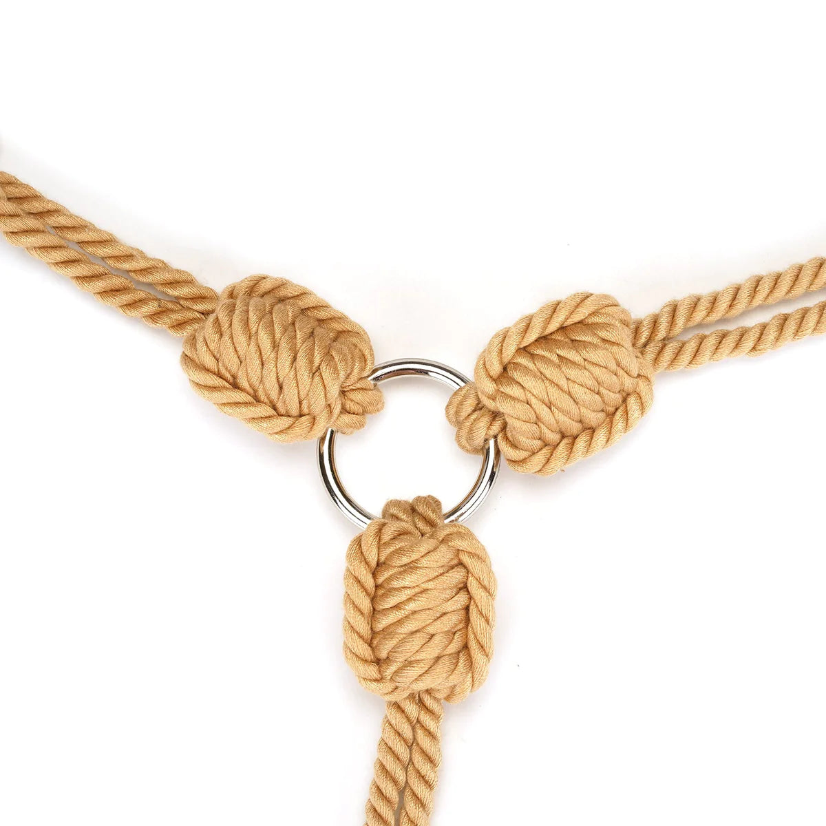 Bound You Shibari Rope Collar to Wrist Restraints Kink by Liebe Seele- The Nookie