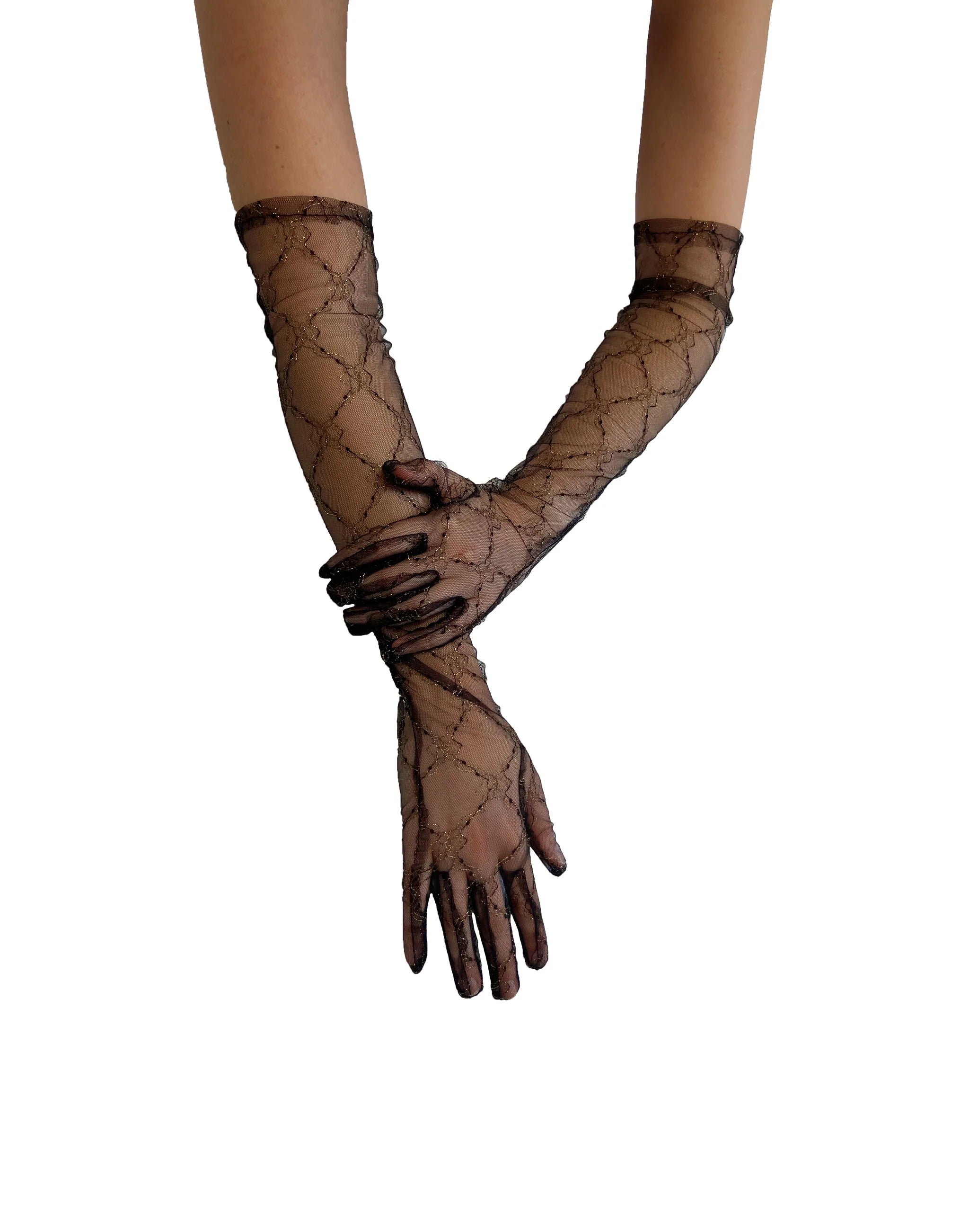 Glitter Gloves Lingerie by Pamela Mann- The Nookie