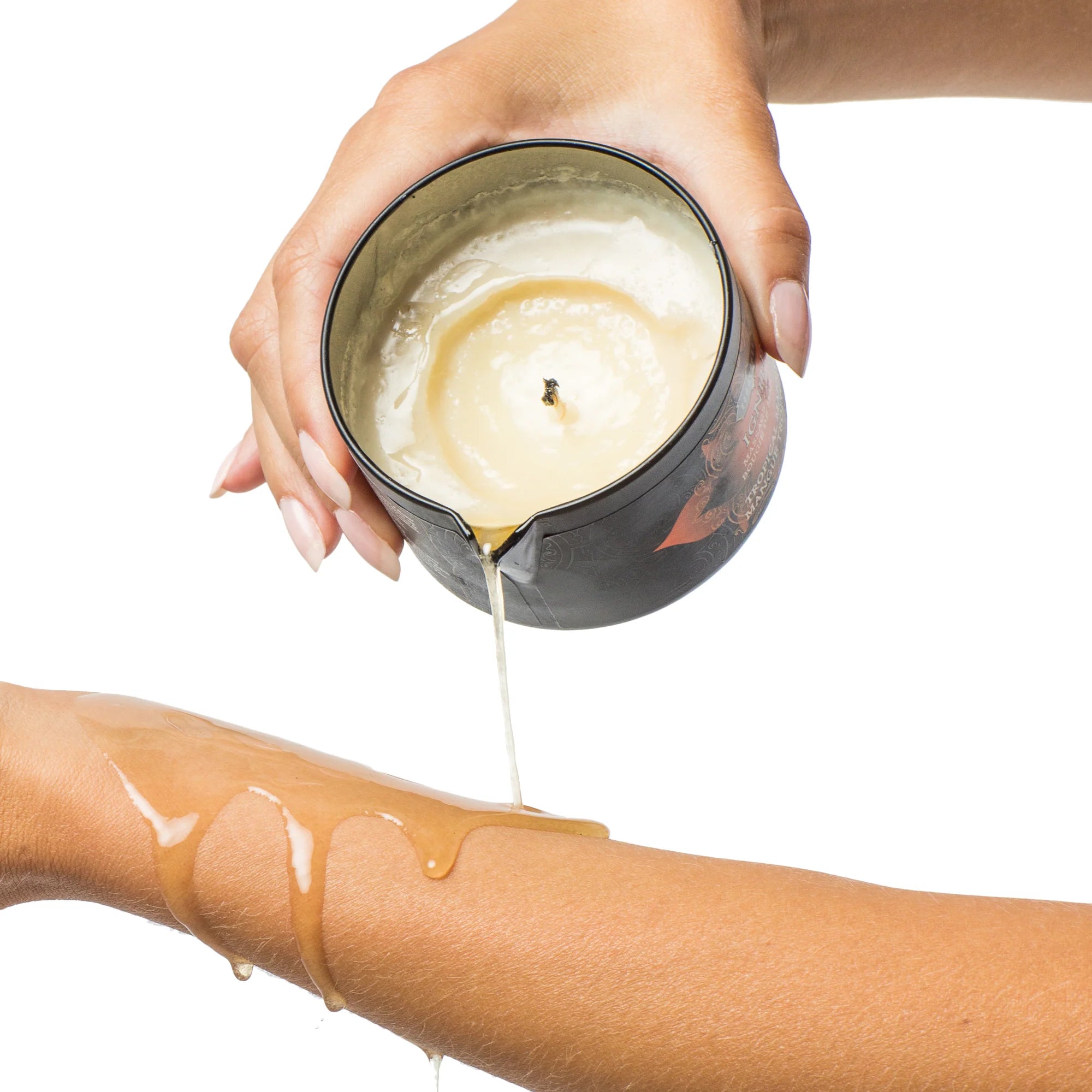 Ignite Massage Candle in Sweet Almond Massage by Kama Sutra- The Nookie