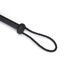 Devil's Kiss Black Leather Cat O'Nine Tails Flogger Kink by Liebe Seele- The Nookie