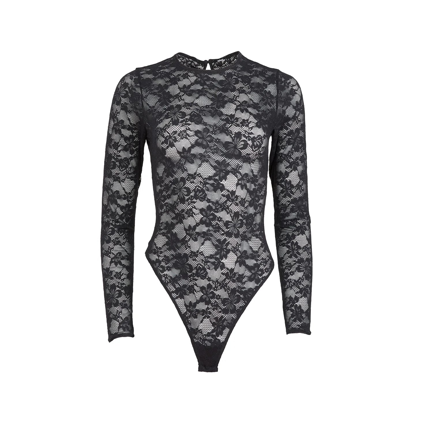 Le Stretch Long Sleeve Bodysuit Lingerie by fleur du mal- The Nookie