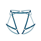 Frisson Harness in Tourmaline Lingerie by Monique Morin Lingerie- The Nookie