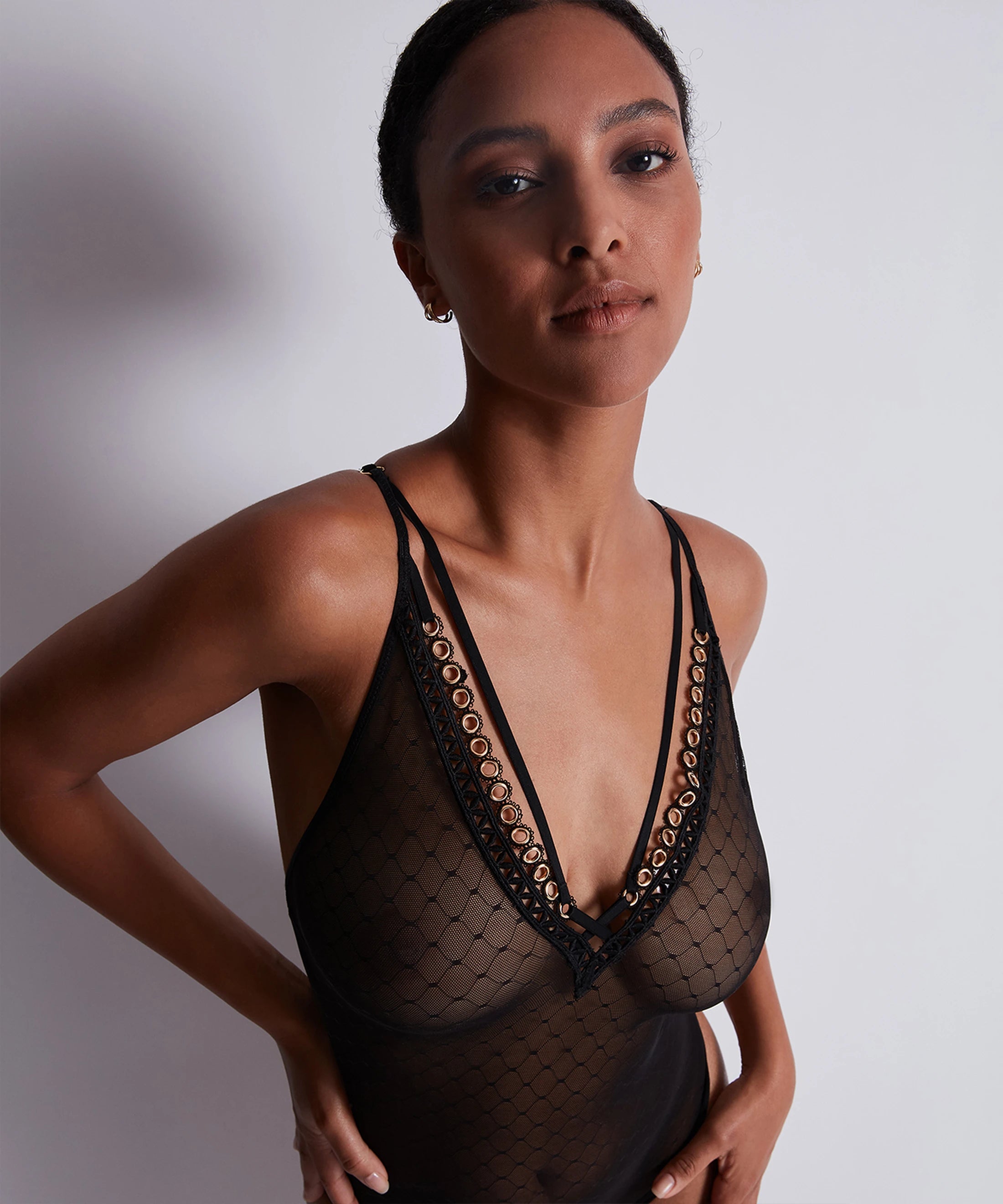Hot Tension Bodysuit Lingerie by Aubade- The Nookie