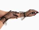 Spot Mesh Gloves Lingerie by Pamela Mann- The Nookie