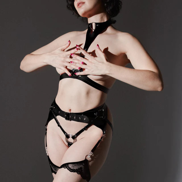 Heroine Harness Bra Lingerie by Thistle & Spire- The Nookie