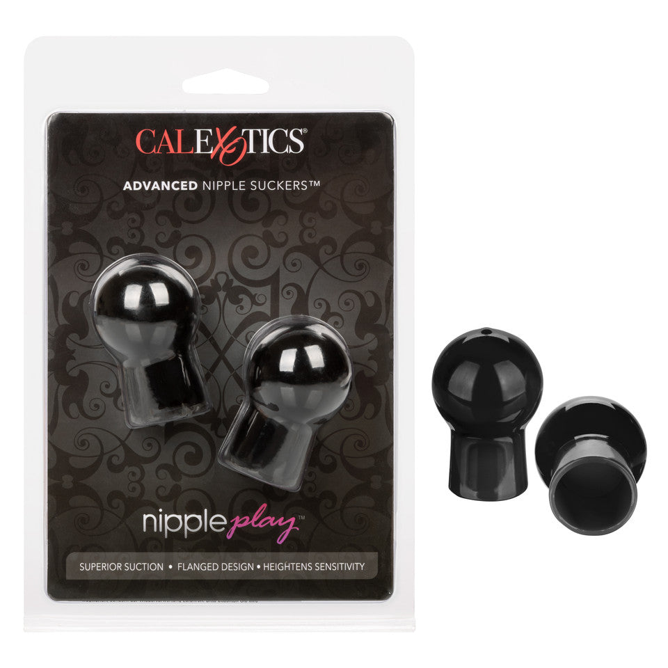 Advanced Nipple Suckers in Black Kink by CalExotics- The Nookie