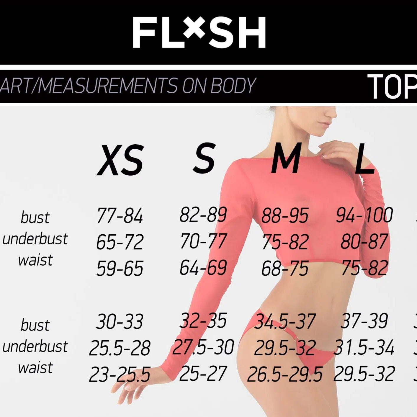 Black Mesh Boat Neck Crop Top With Long Sleeves Lingerie by Flash You & Me- The Nookie