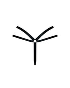 Obsidian Strap Thong Black Lingerie by Elf Zhou- The Nookie