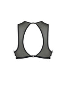 Obsidian High Necked Bra Black Lingerie by Elf Zhou- The Nookie