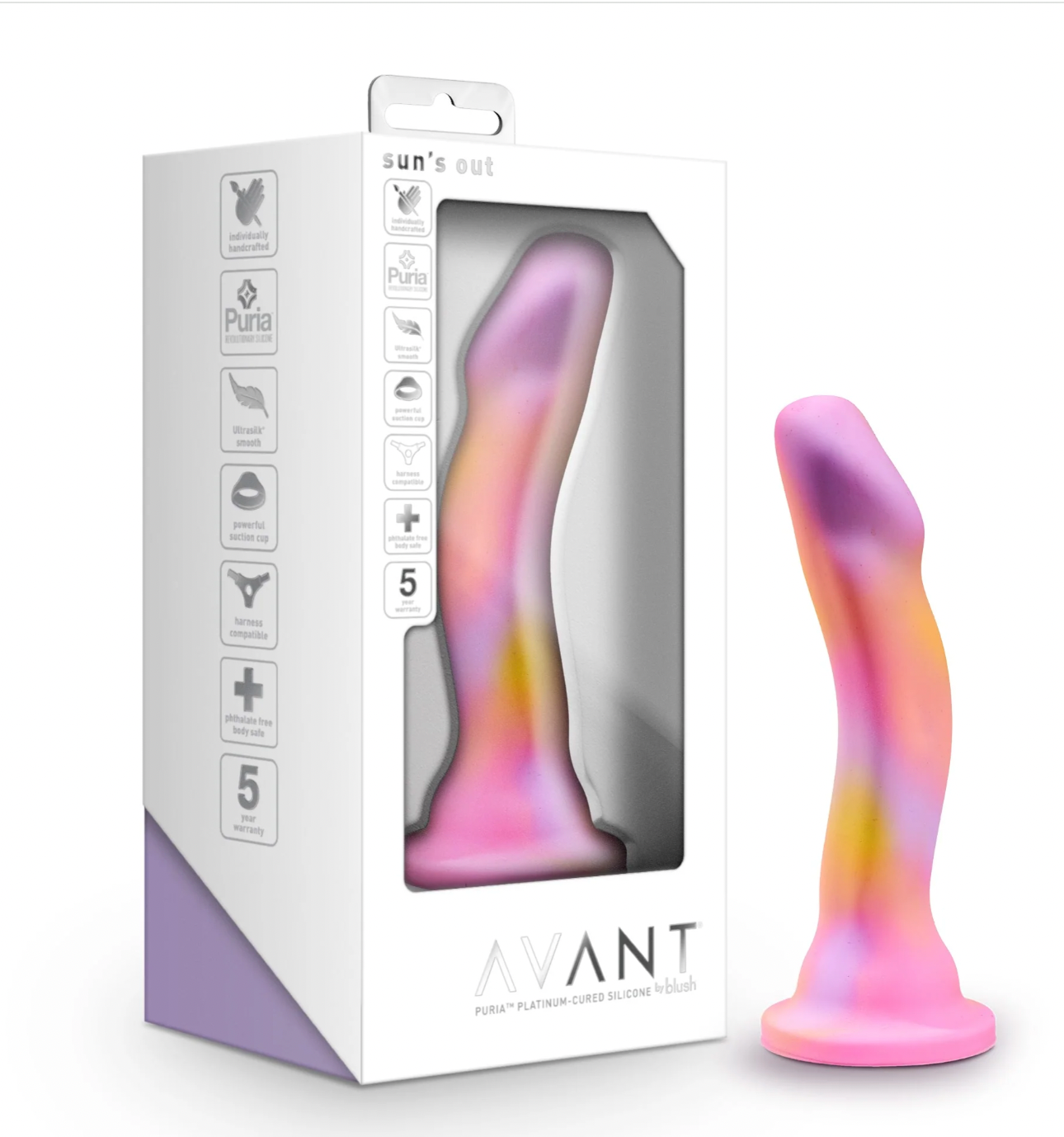 Avant Sun's Out Dildo by Blush- The Nookie