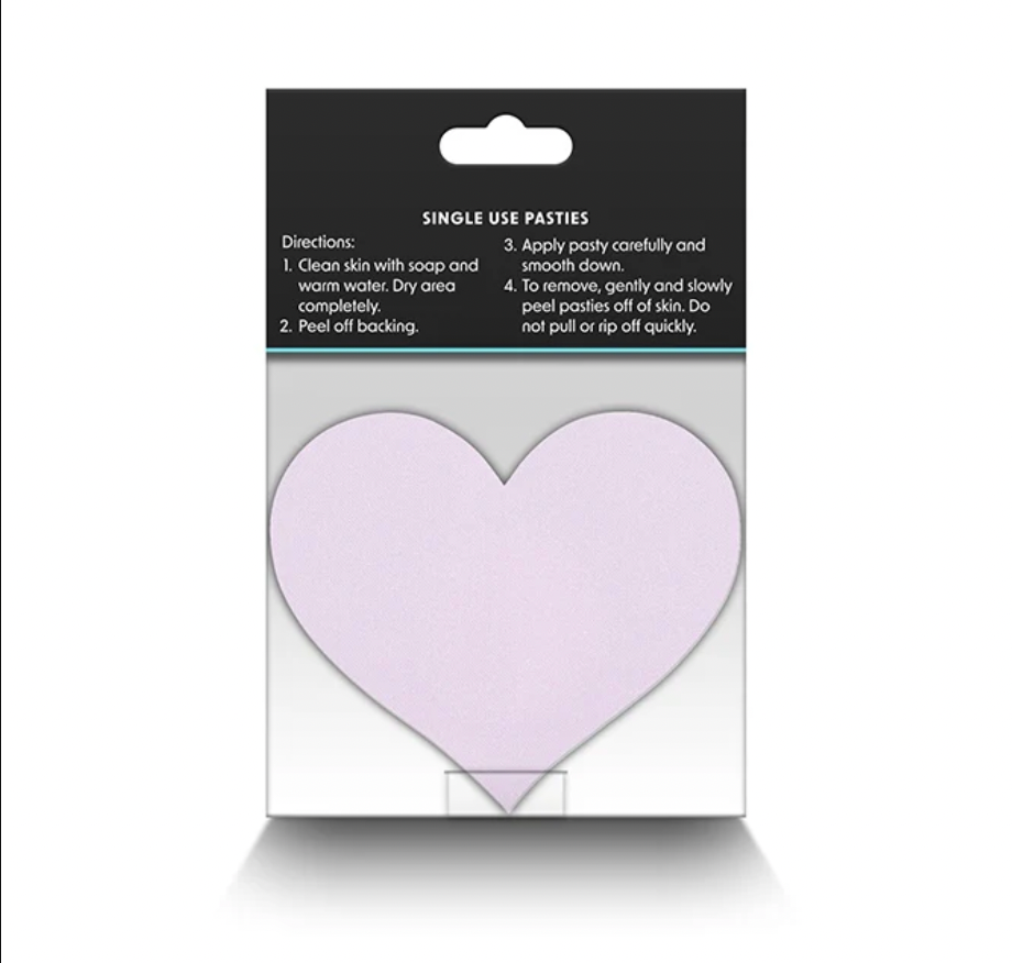 Pastel Heart Pasties Lingerie by NS Novelties- The Nookie