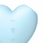 Blue Satisfyer Cutie Heart Vibrator by Satisfyer- The Nookie