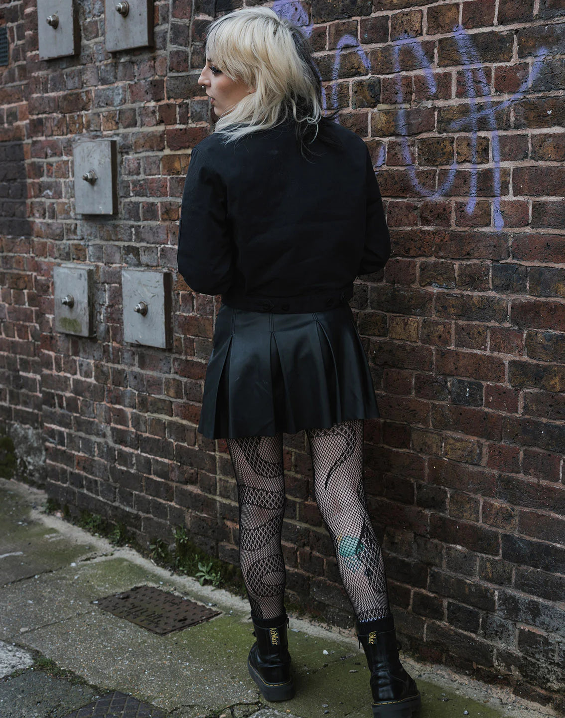 Snake Net Tights Lingerie by Pamela Mann- The Nookie