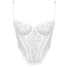 Frisson Corset Crystal Lingerie by Monique Morin Lingerie- The Nookie